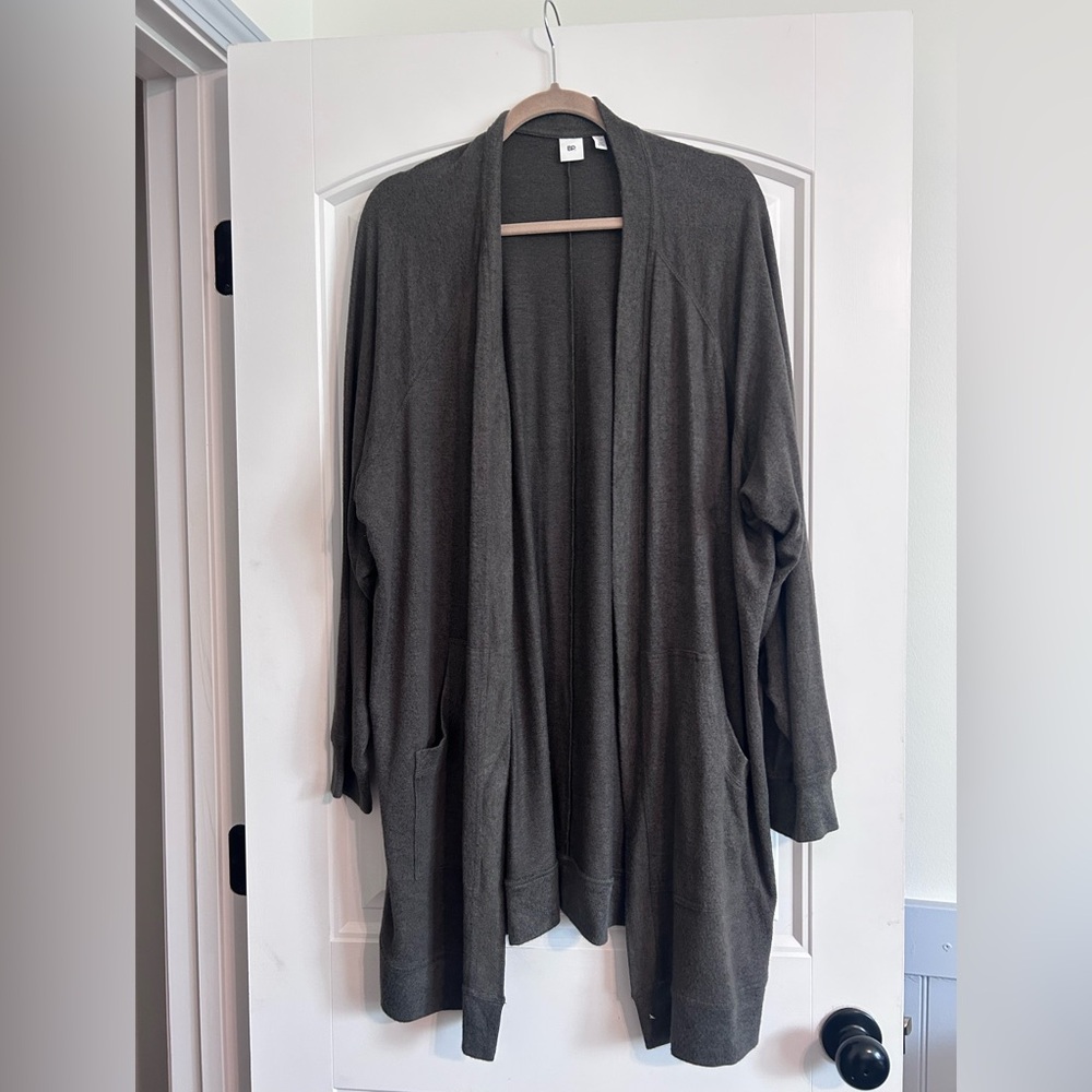 BP Gray Knit Cardigan
